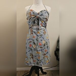 BAILEY / 44 zip up lined sundress size 2 XS S